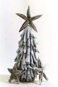 TREE Christmas driftwood tree+star