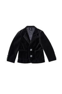 Paade mode_Grey Velvet Jacket $1,450