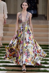 Chanel-KarlLagerfeld-spring-summer-2016-floral-dress