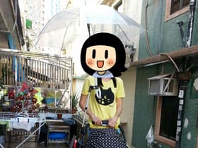 下雨天的潮媽不再狼狽