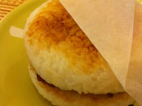 和風快餐照燒牛肉米漢堡