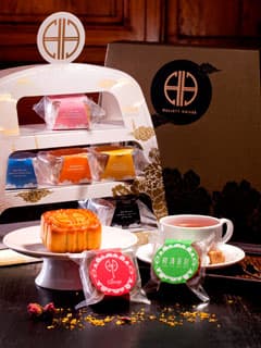 中西合璧high tea 月餅