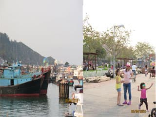 擠迫過後，跟長洲孩子過一天