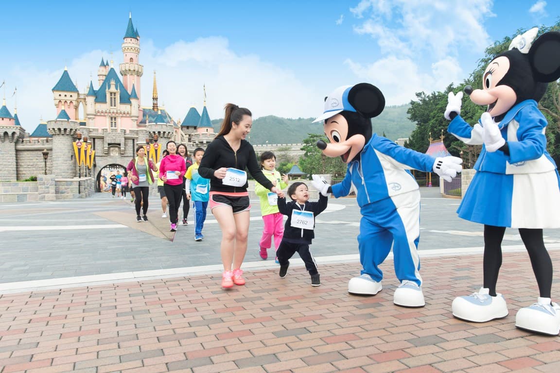 媽呀~ 我要同 Mickey 一齊跑10K ！