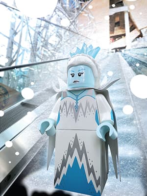 2016 聖誕燈飾第一輯 小雪翁 vs. 冰雪樂高女王