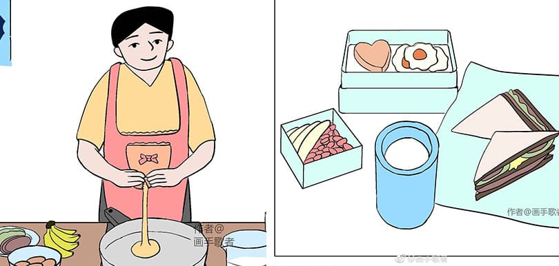 畫手歌者《細思極恐》另一優生主義控訴作品「早餐」　不夠聰明的孩子就不配生存？