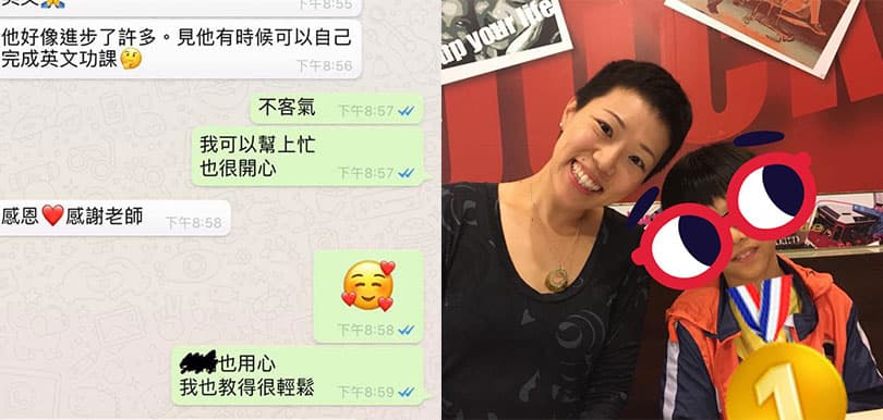 兩孩之母在職媽媽  義務為小朋友補習英文