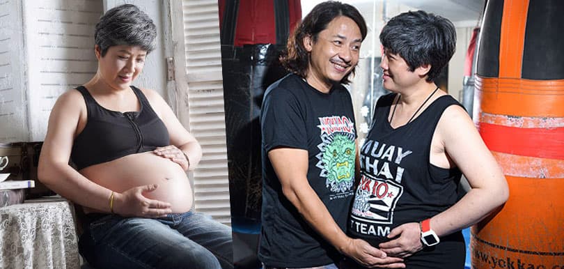 黃澤鋒太太陳麗麗52歲誕下女兒「腰患好了才ready做媽媽」