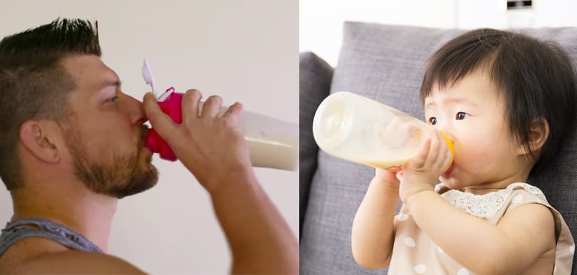【母乳好有益】成年人飲用母乳可以增肌兼抗癌？
