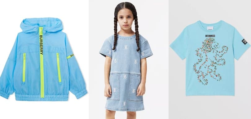 【Burberry】夏天要將藍天白雲穿上身！Burberry Kids 2021最新春夏童裝系列