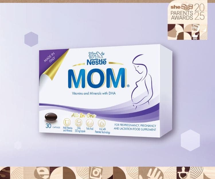 【shemom Parents Awards 2025】最喜愛孕期及母乳營養補充品：雀巢®NESTLÉ MOM™ 鎖養膠囊 成為孕媽媽營養後盾！1日1粒營養 All in One 具備 3 大特點 99%孕媽試用後營養補充之選**