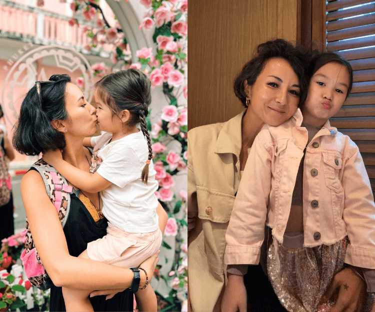 單親混血媽媽在香港 離婚後，為愛女築起「完整的家」 用愛緩解香港的重重高壓