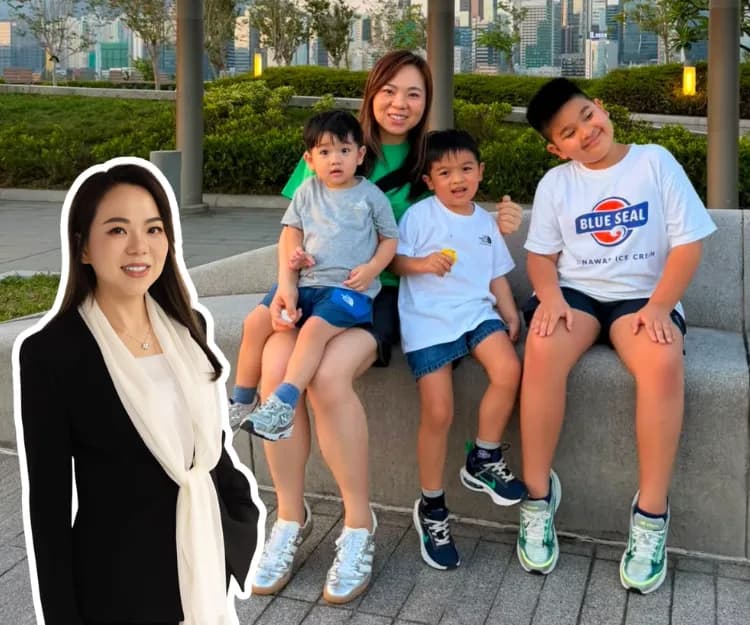 39歲之年意外迎第三胎 一度擔心胎兒發育不全 3招復原 成就高管媽媽