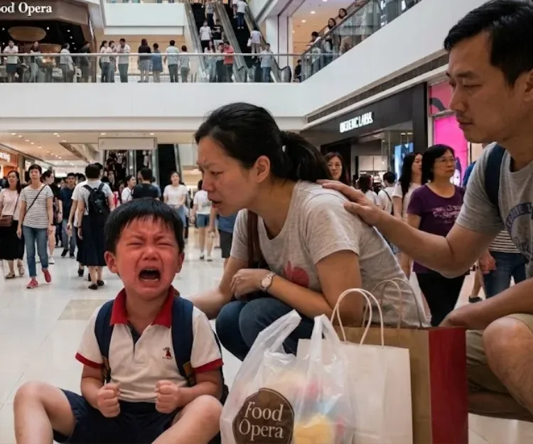 小孩出街發脾氣 扭計、捵地、大喊 父母尷尬 專家教三個方法幫助孩子快速冷靜