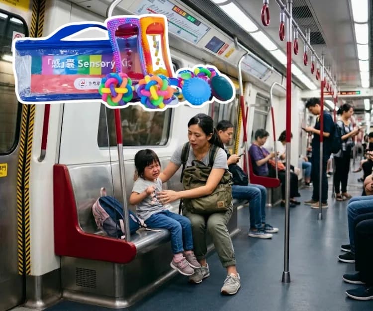 港鐵免費提供4款感官玩具!助SEN兒童紓緩乘車緊張感 附領取方法