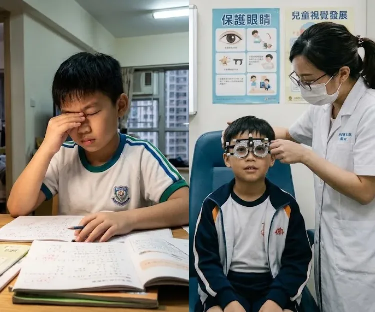 德國研究:視覺模糊使人更疲倦+難集中 家長2招護眼「看得輕鬆」學習佳
