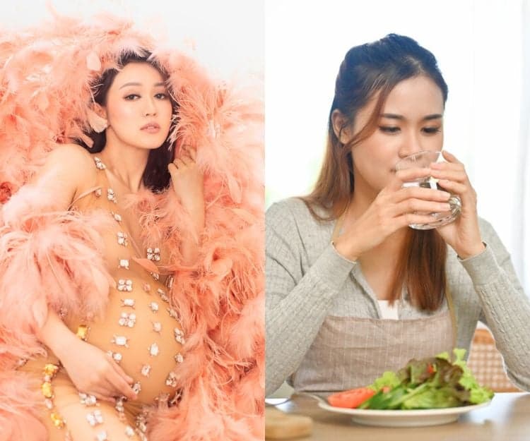 張寶兒34歲生日曬巨肚揭BB性別?陀二胎妊娠反應大 袁偉偉拆彈獲網民讚!紓緩孕吐6大飲食法