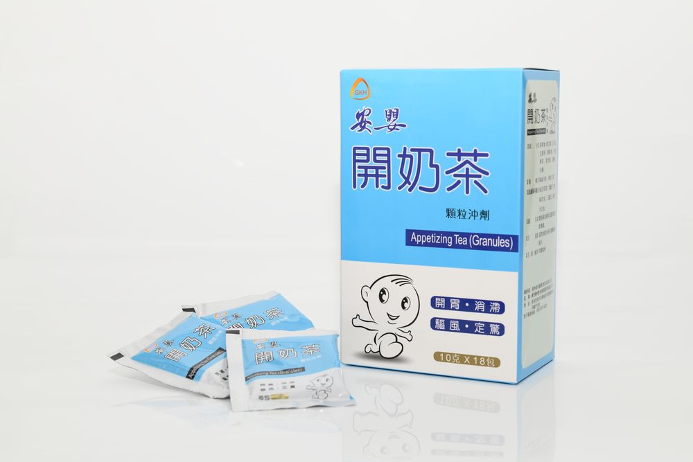 安嬰開奶茶顆粒沖劑（HK$76 / 18包）