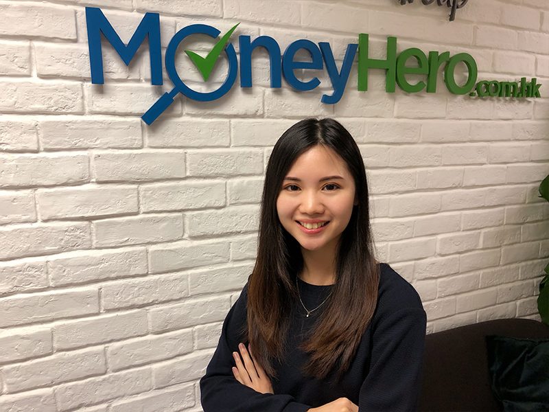 MoneyHero.com.hk消費者資訊主管Sharon Ho