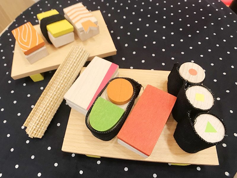 日本手工木製壽司玩具 HK$490