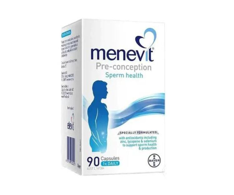 Menevit 男士改善精子營養素（HK$328 / 90精@泰好批）