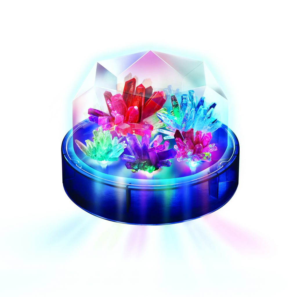STEAM玩具:神奇水晶連變色燈座套裝