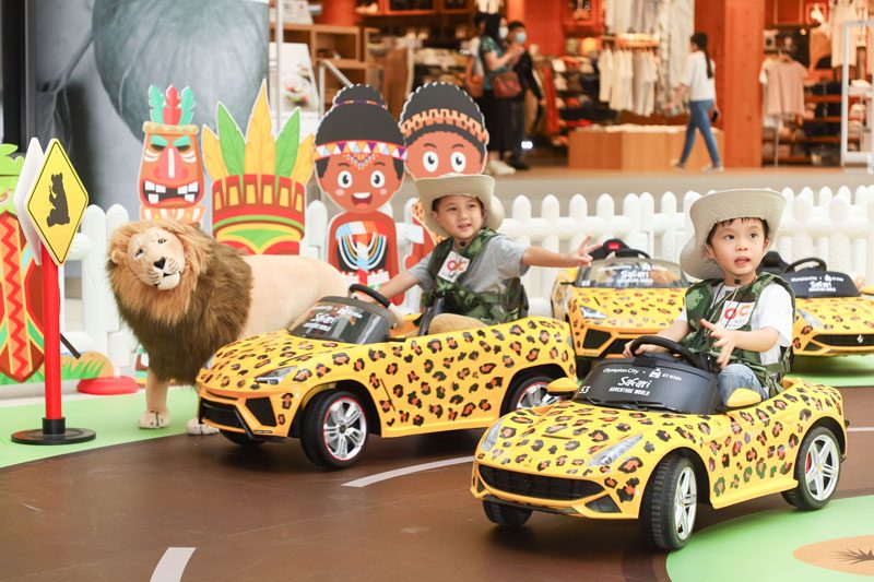 奧海城與屯門市廣場 暑假兒童電動車初體驗