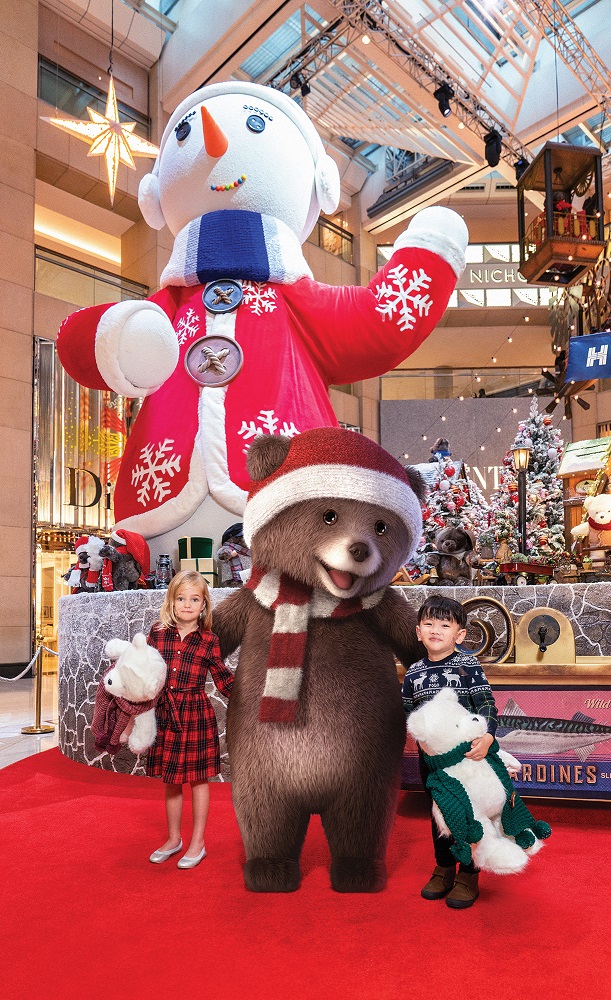 置地廣塲聖誕小熊與北極小熊Spirit of Giving聖誕主題活動