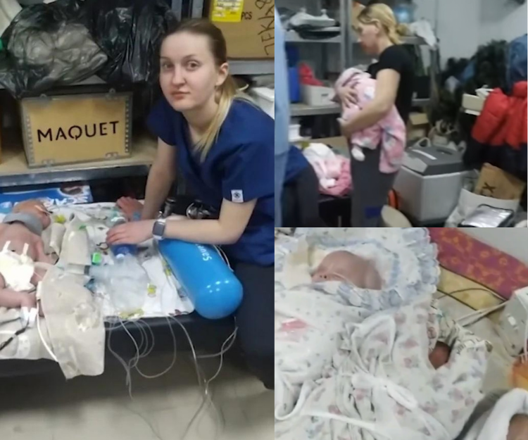 【烏克蘭戰爭】戰火下出生的BB堅強活下去！醫護誓保嬰兒安危帶住院BB逃至防空洞