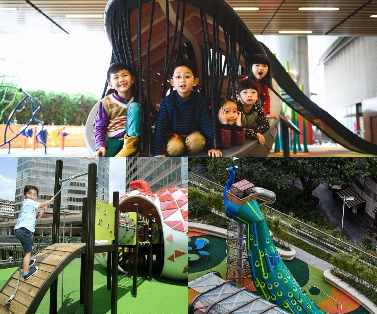 全港11大商場兒童遊樂設施｜髓滑梯、攀爬架、主題裝置免費任玩！