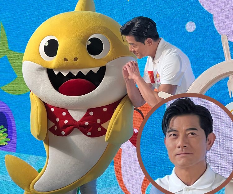 郭富城Baby Shark走入麥當勞  宣佈開始「絕膠」走塑更環保