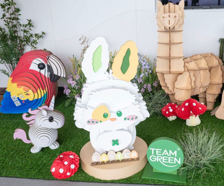 復活節2023｜親子好去處：天際 100 香港觀景台 x Team Green「Happy Easter Day」