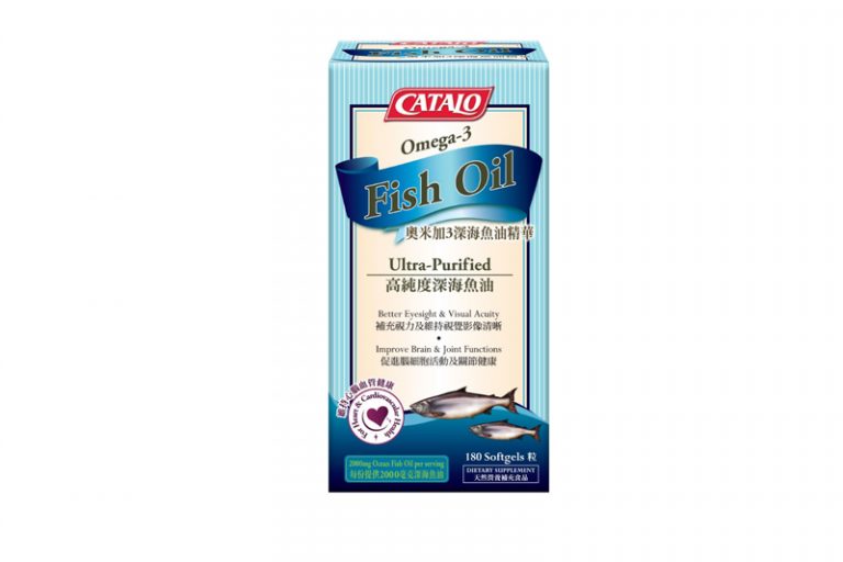 Catalo Omega-3 Ocean Fish Oil 家得路奧米加 3 深海魚油精華 (180粒)