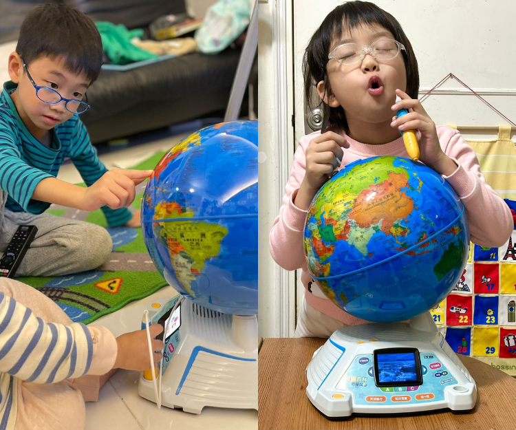 真實用家分享｜VTech雙語版LeapFrog 視聽百科地球儀 - 知識趣味兼備、玩具都可以學習！